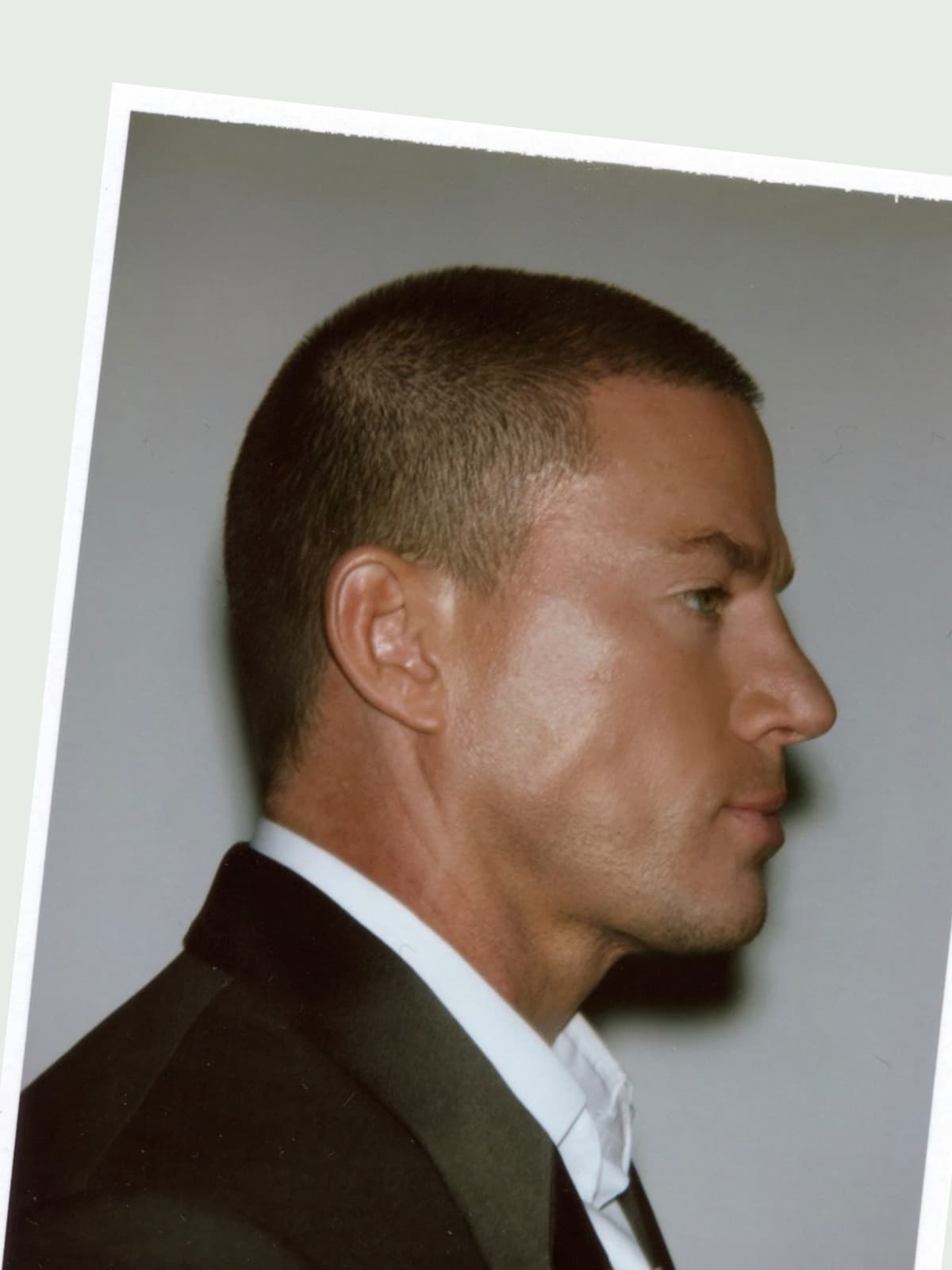 Channing Tatum side portrait
