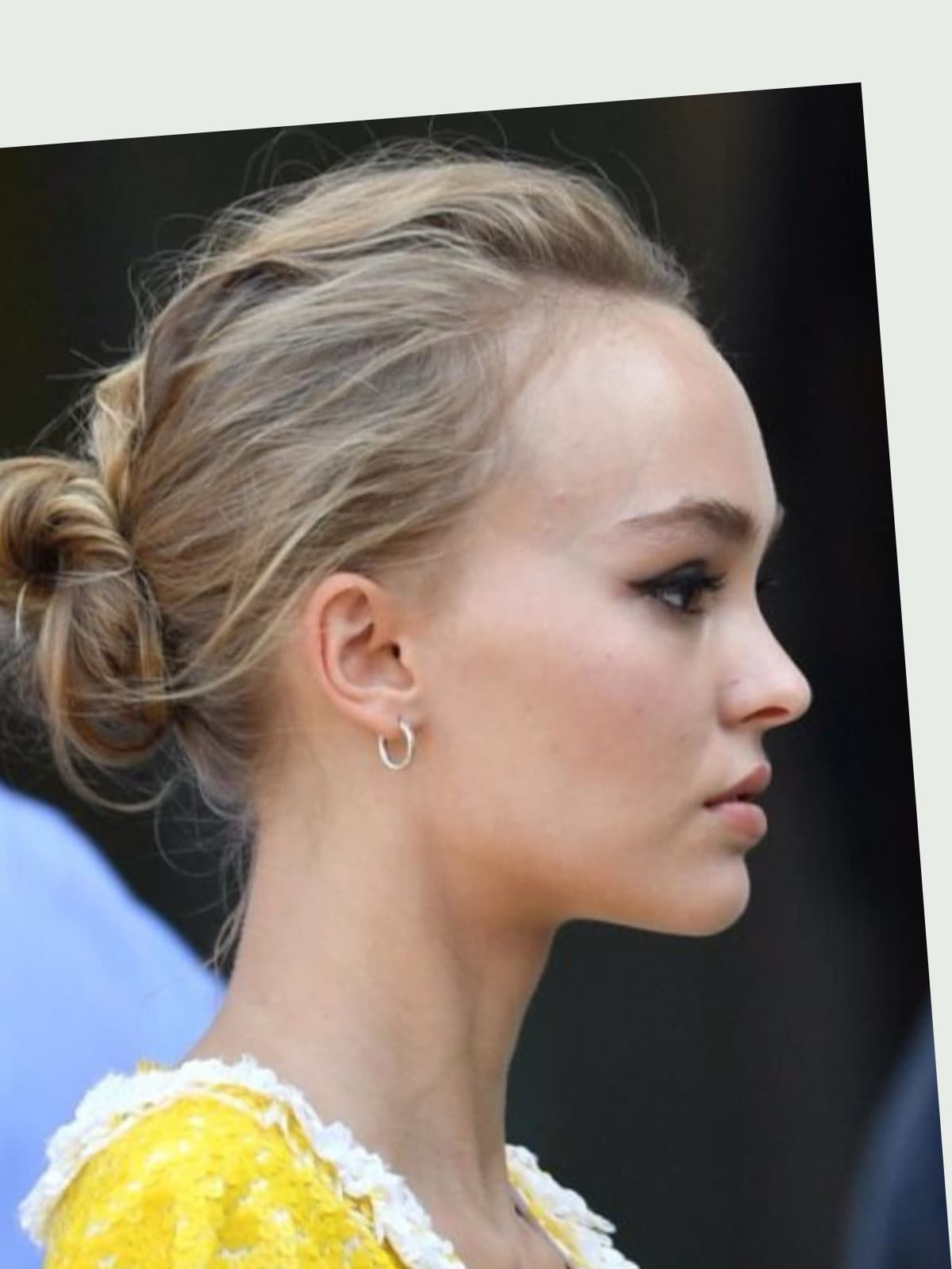 Lily-Rose Depp side portrait