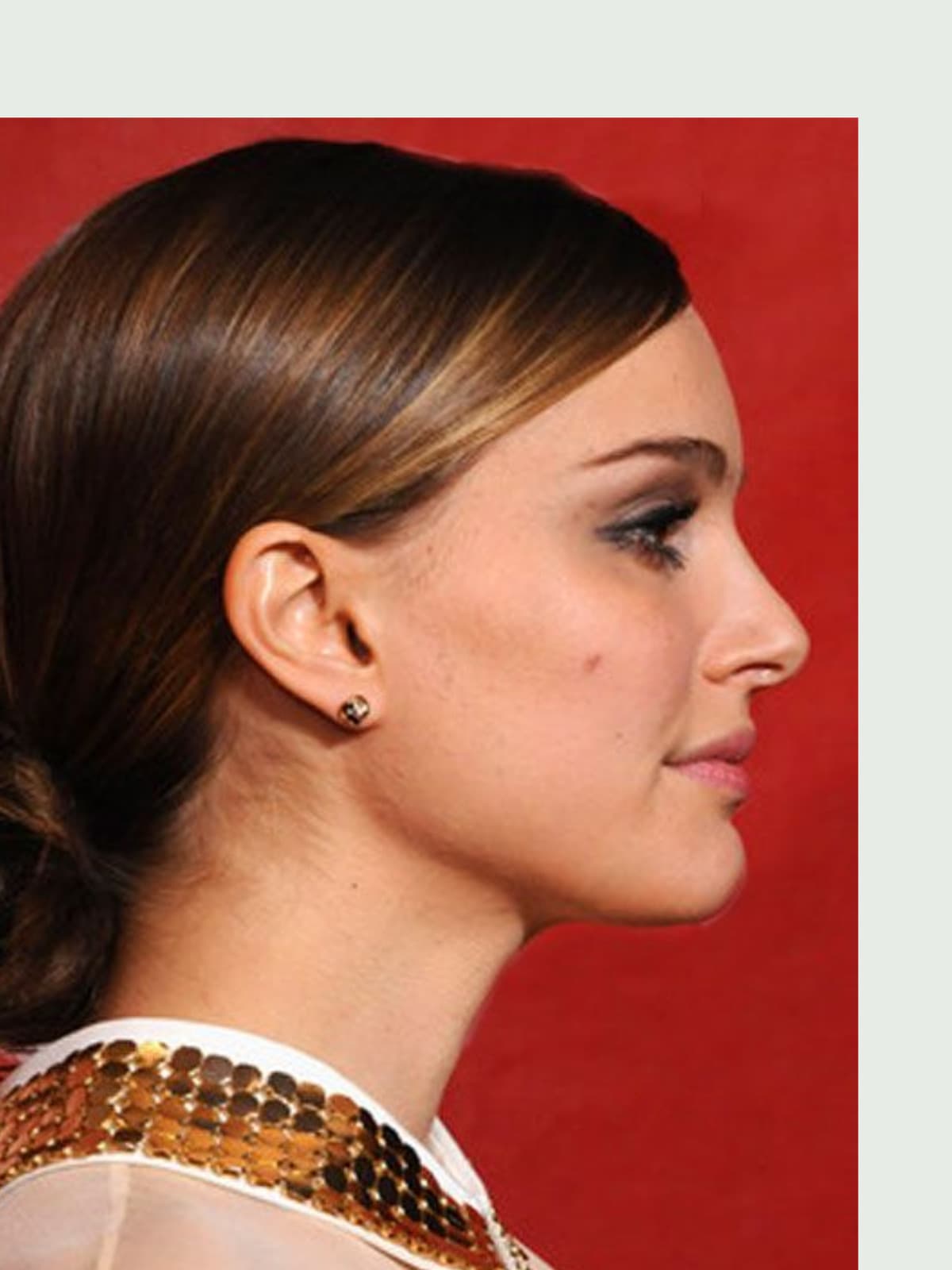 Natalie Portman side portrait