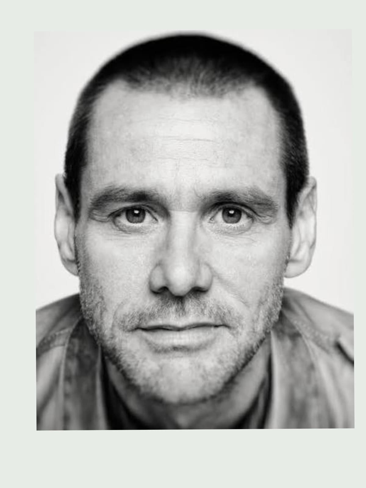 Jim Carrey front portrait