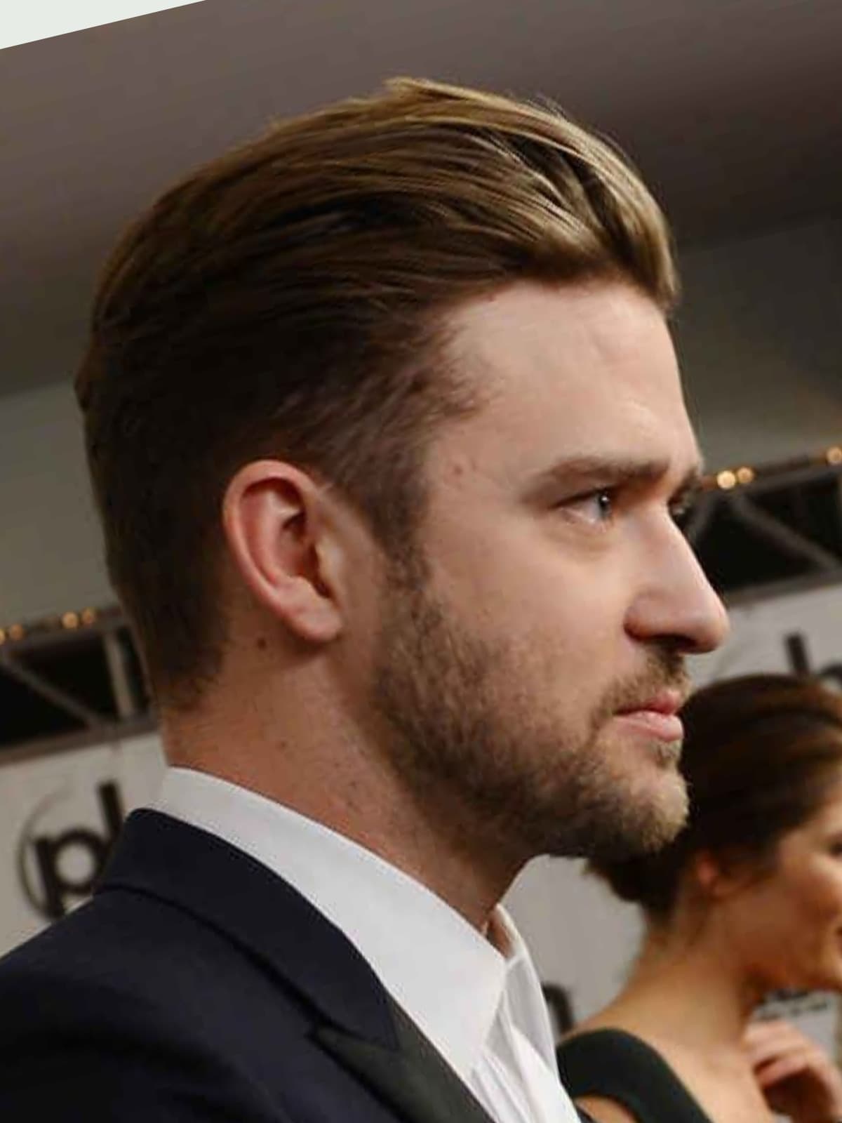 Justin Timberlake side portrait