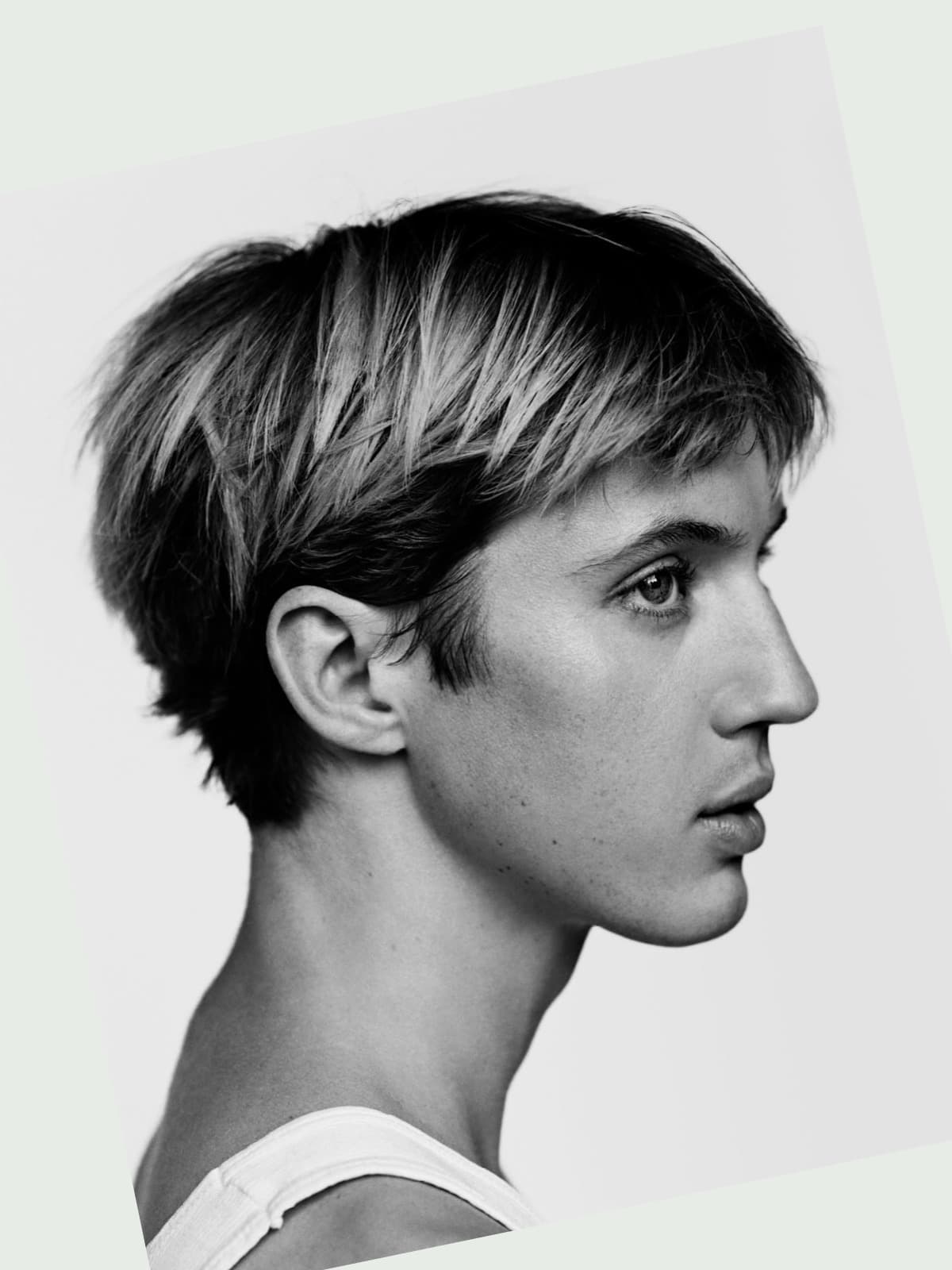 Troye Sivan side portrait