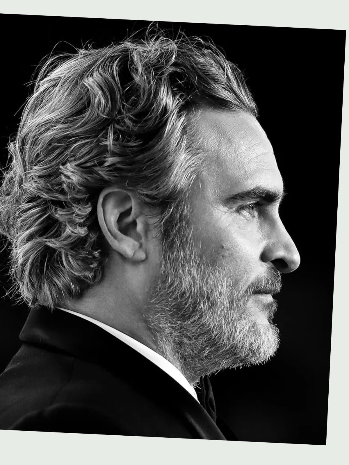 Joaquin Phoenix side portrait