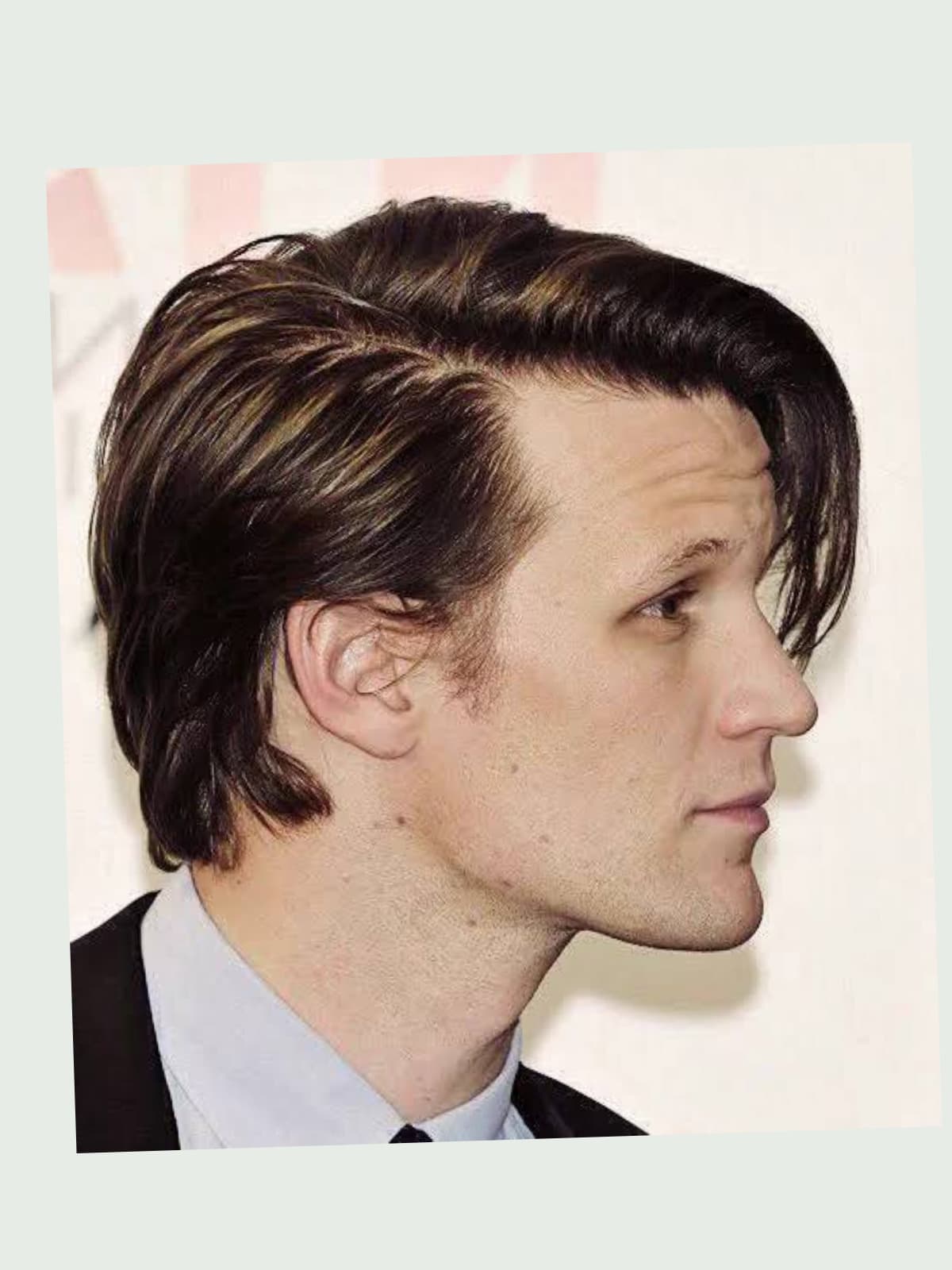 Matt Smith side portrait