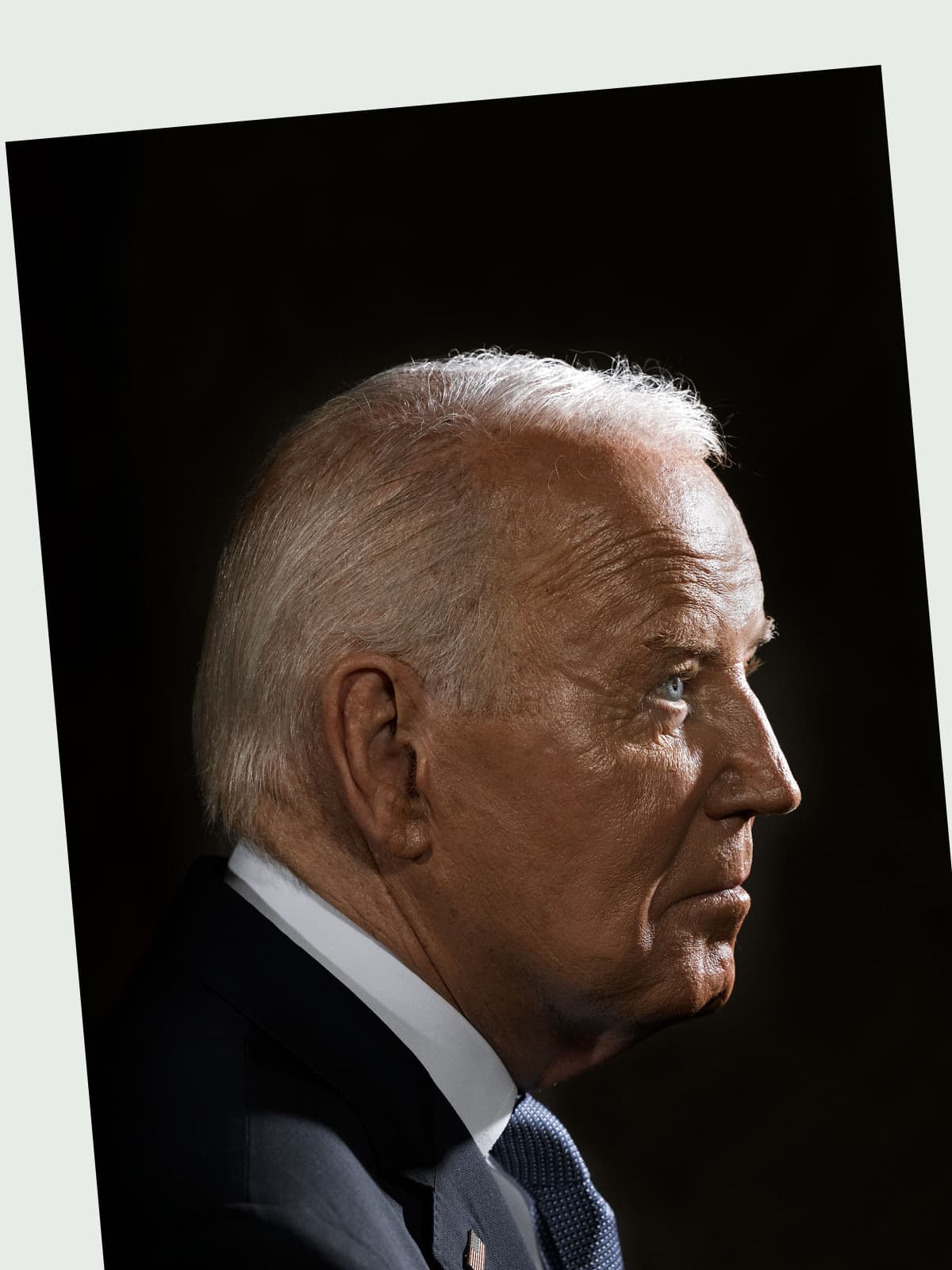 Joe Biden side portrait