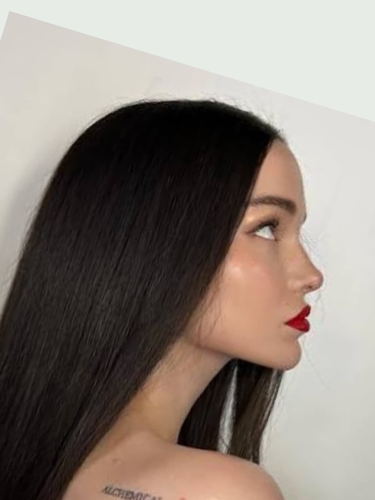 Dove Cameron side portrait