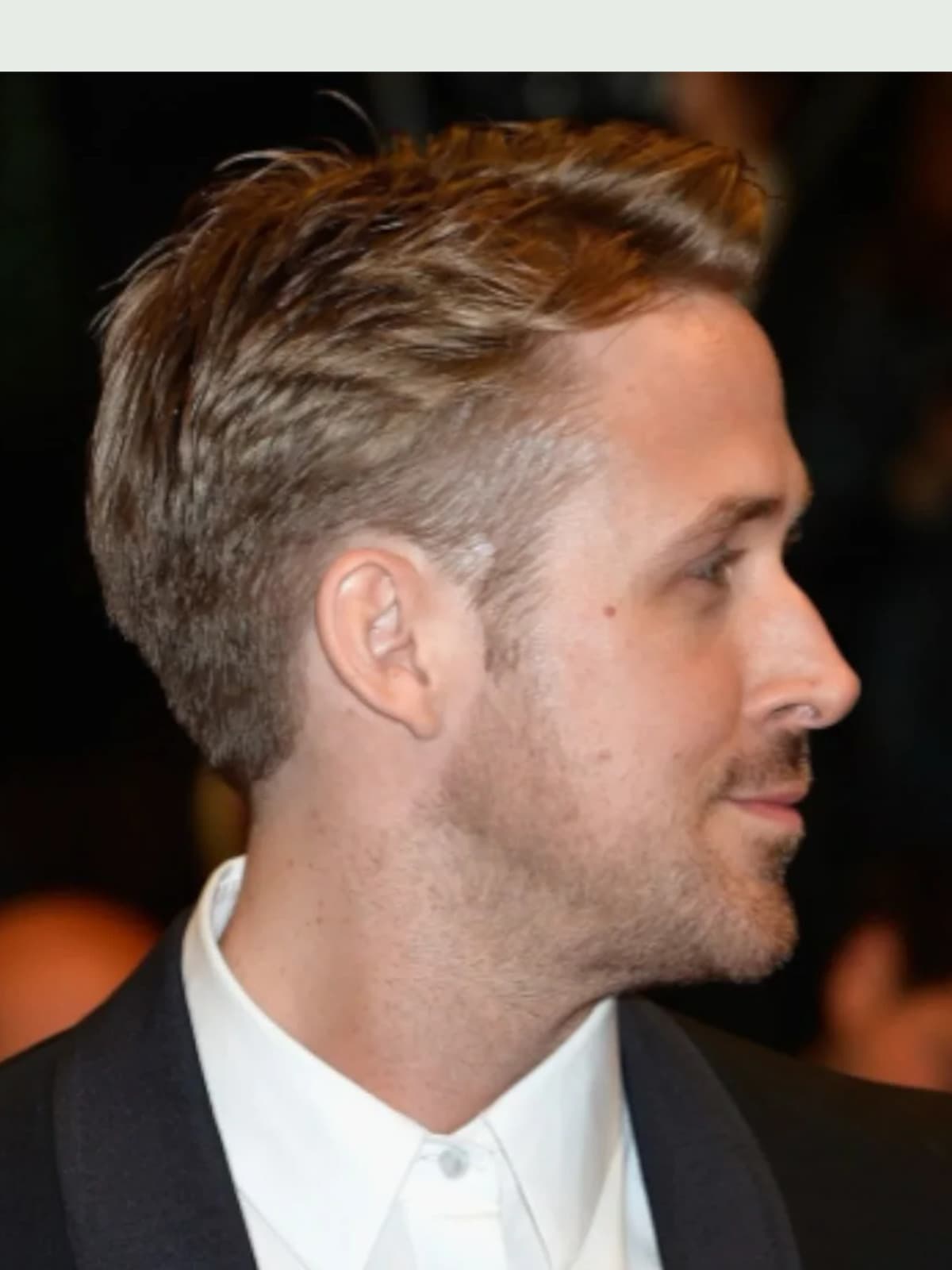 Ryan Gosling side portrait
