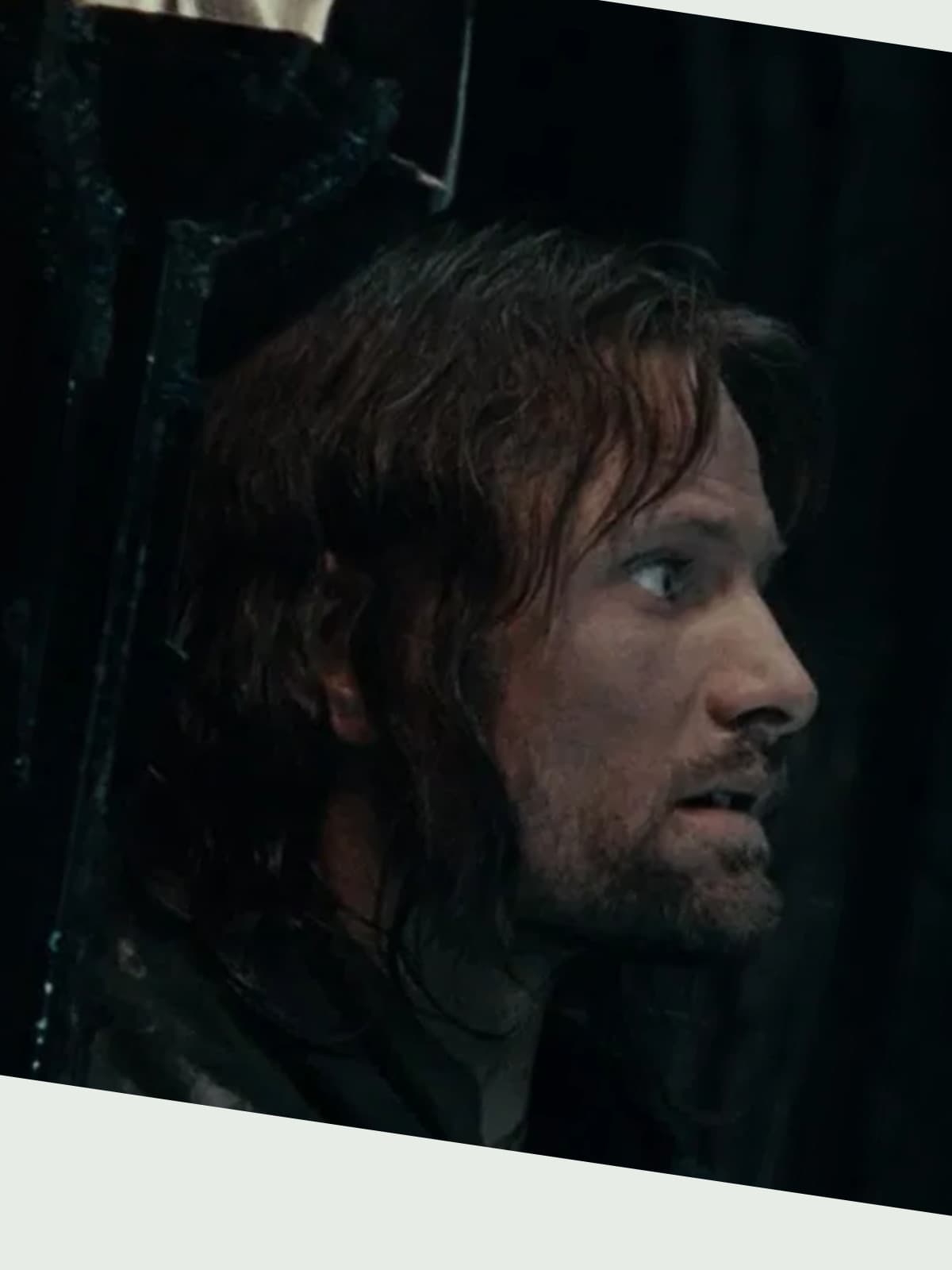 Viggo Mortensen side portrait