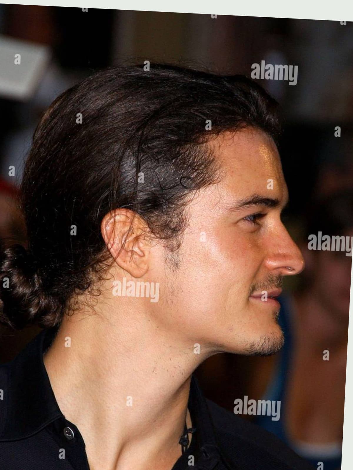 Orlando Bloom side portrait