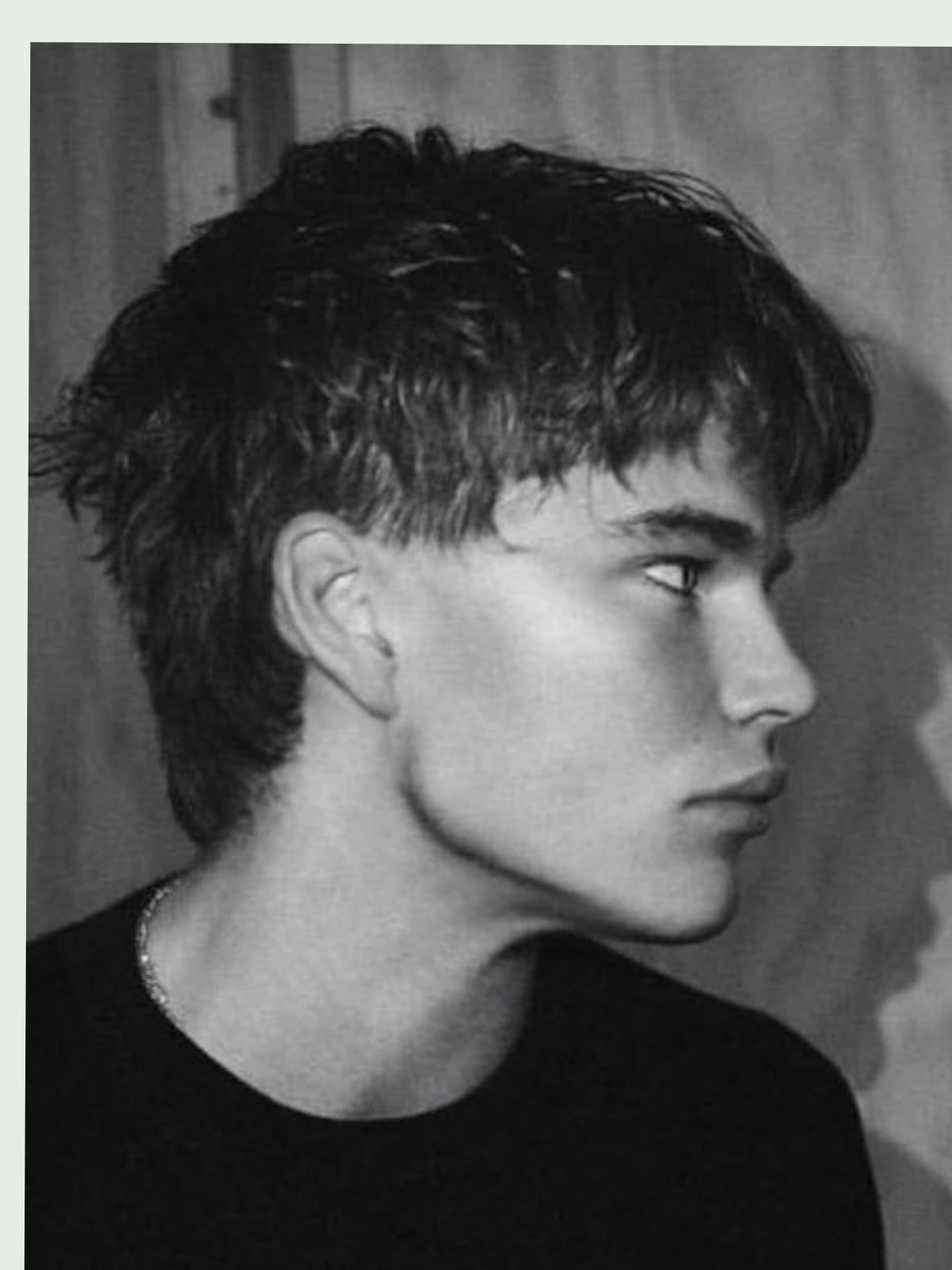 Jordan Barrett side portrait