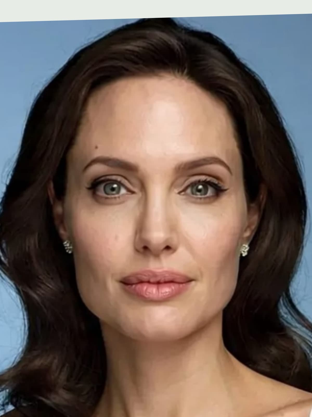 Angelina Jolie front portrait