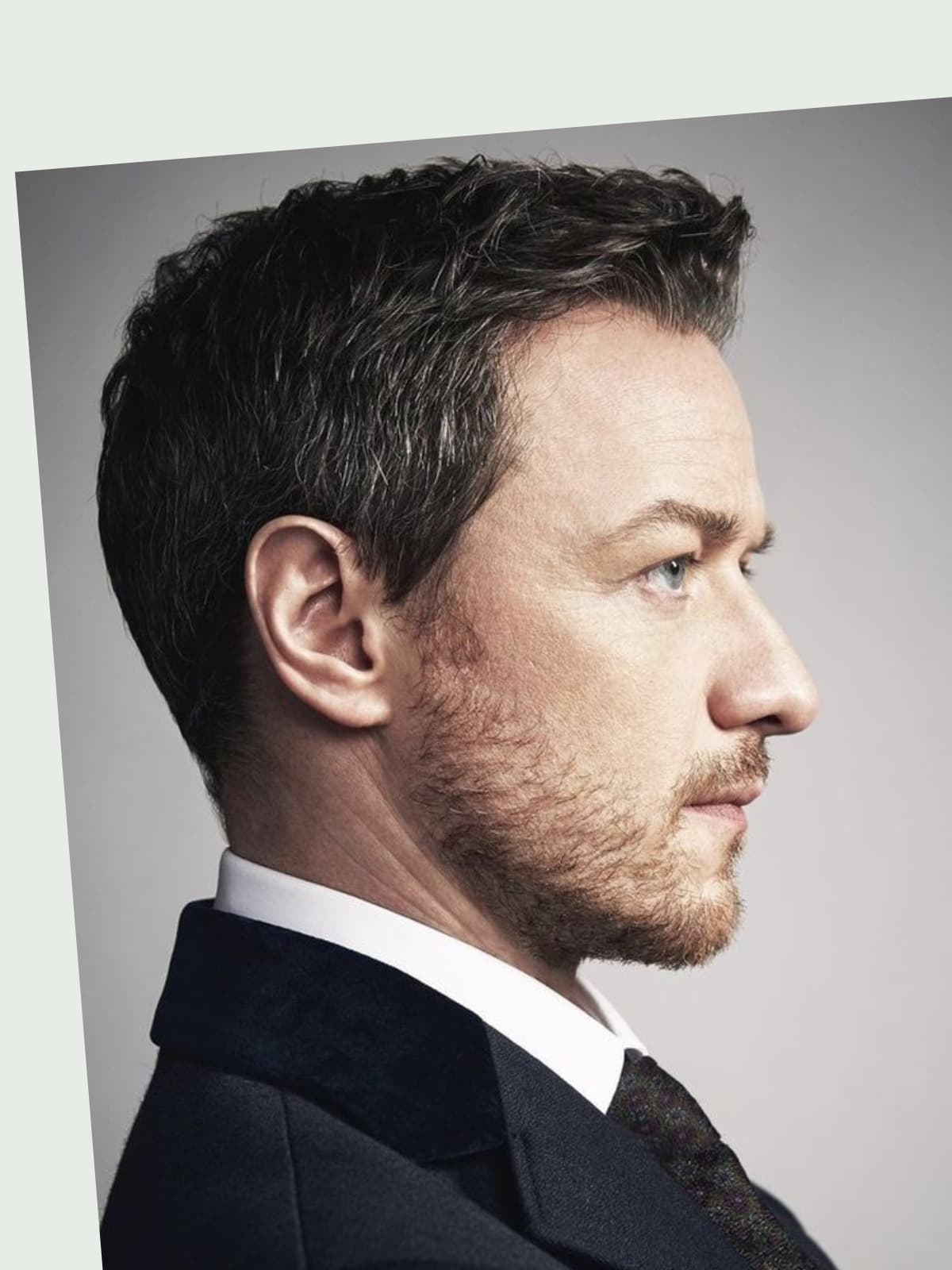 James McAvoy side portrait