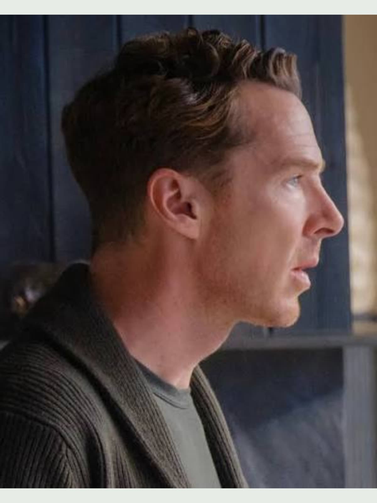 Benedict Cumberbatch side portrait