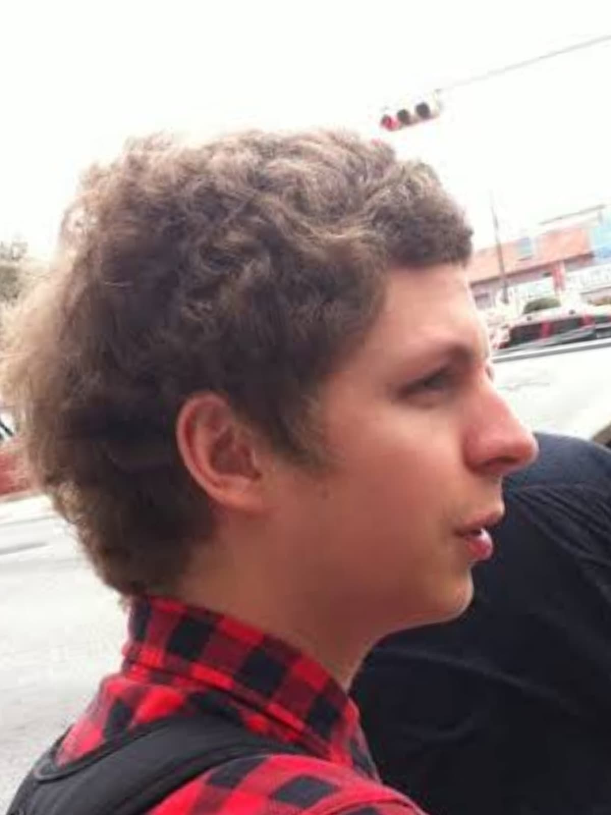 Michael Cera side portrait