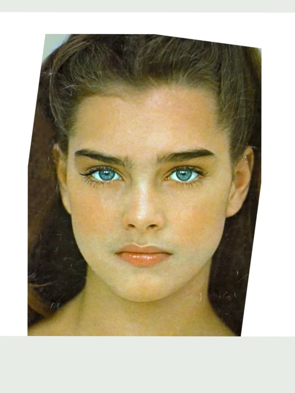 Brooke Shields front portrait