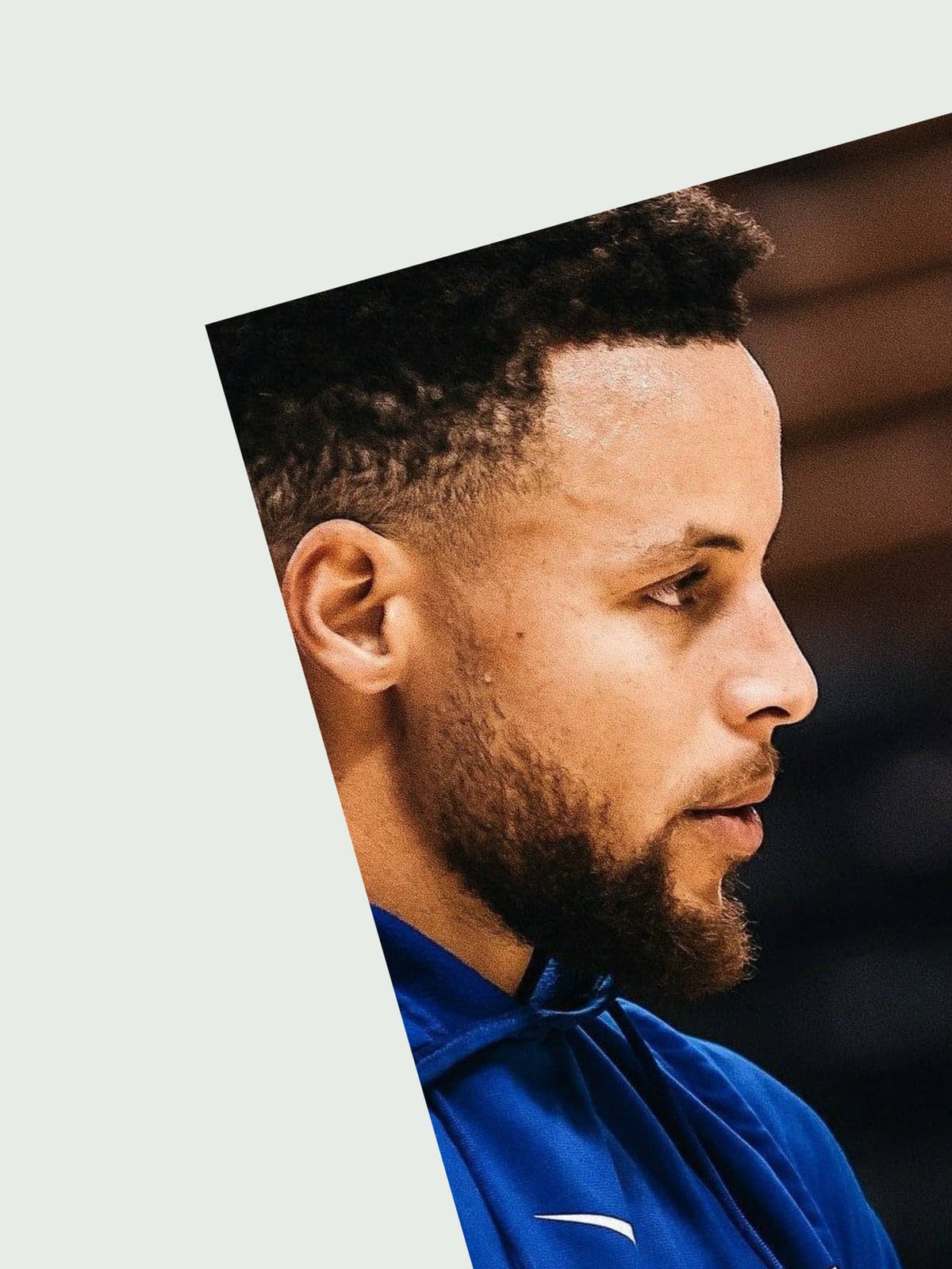 Stephen Curry side portrait