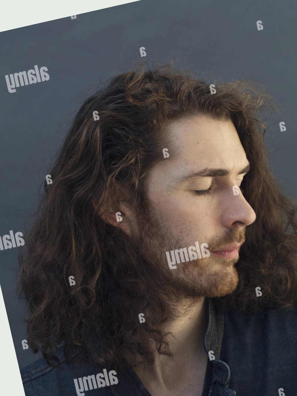 Hozier side portrait