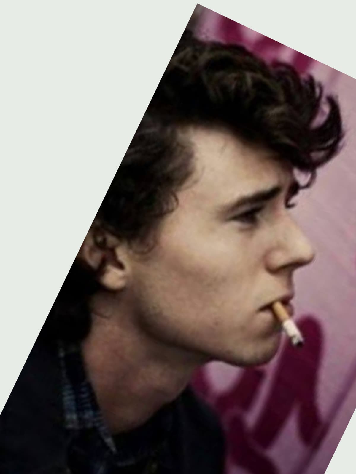 Charlie McDermott side portrait