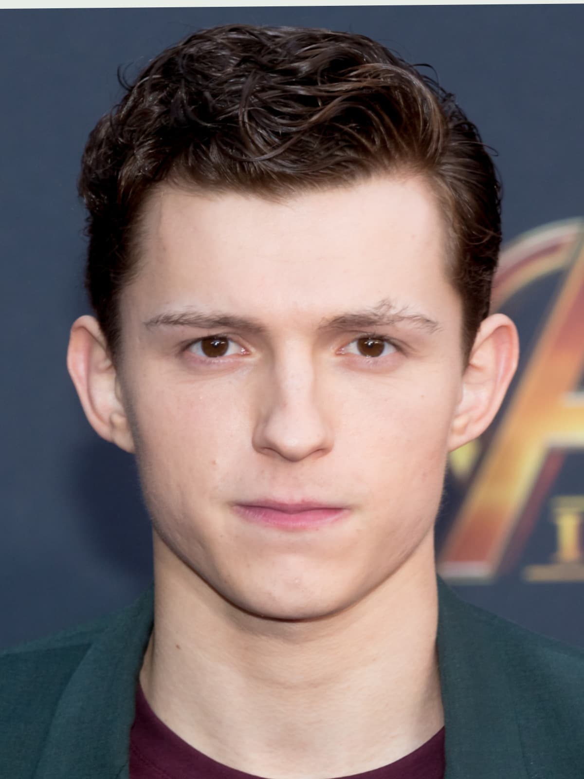 Tom Holland front portrait
