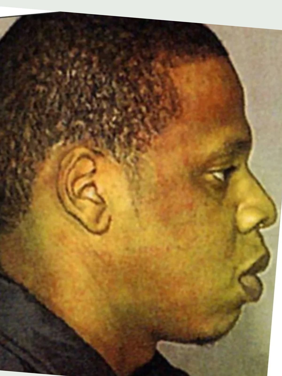 Jay-Z side portrait
