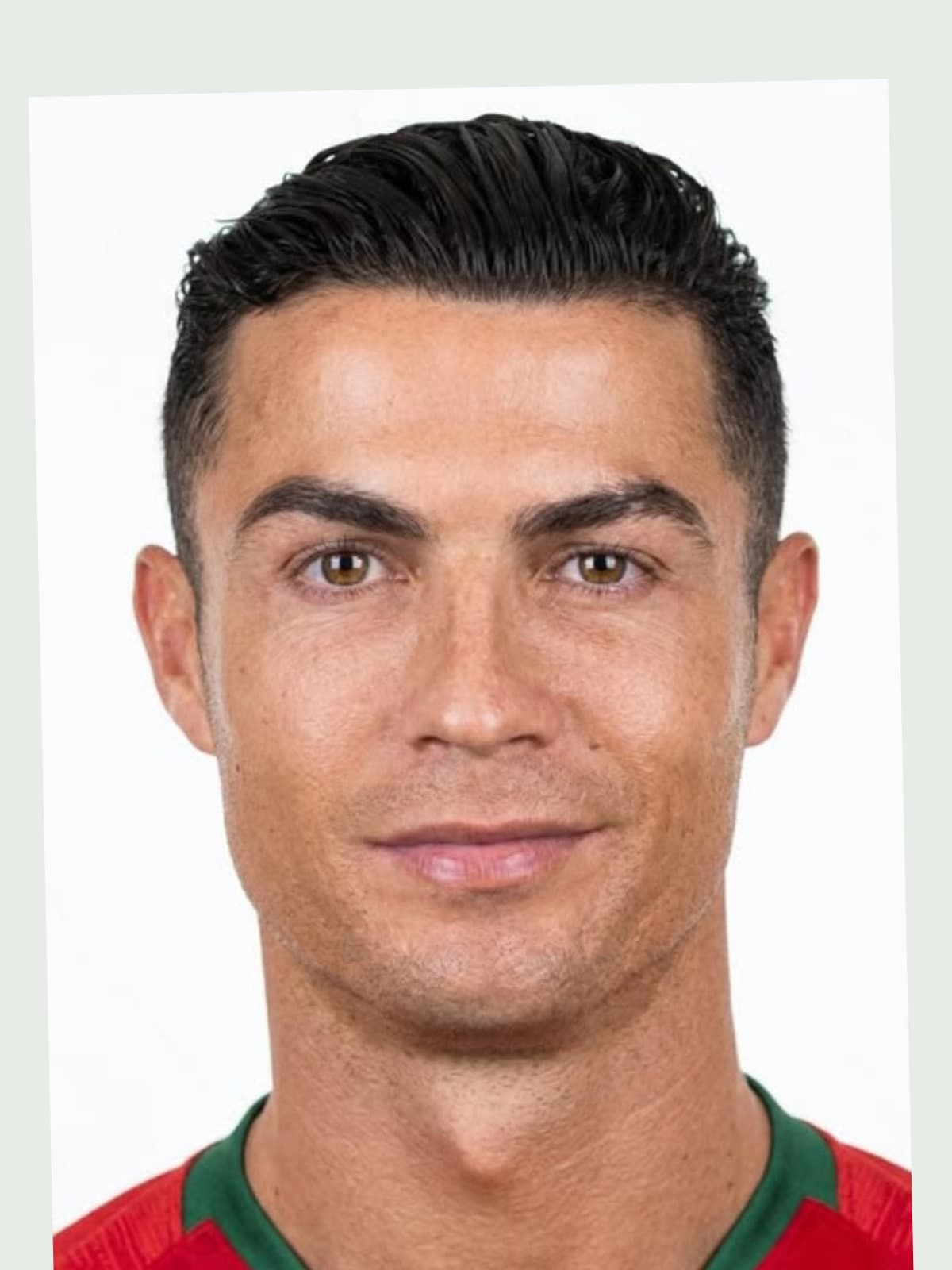 Cristiano Ronaldo front portrait