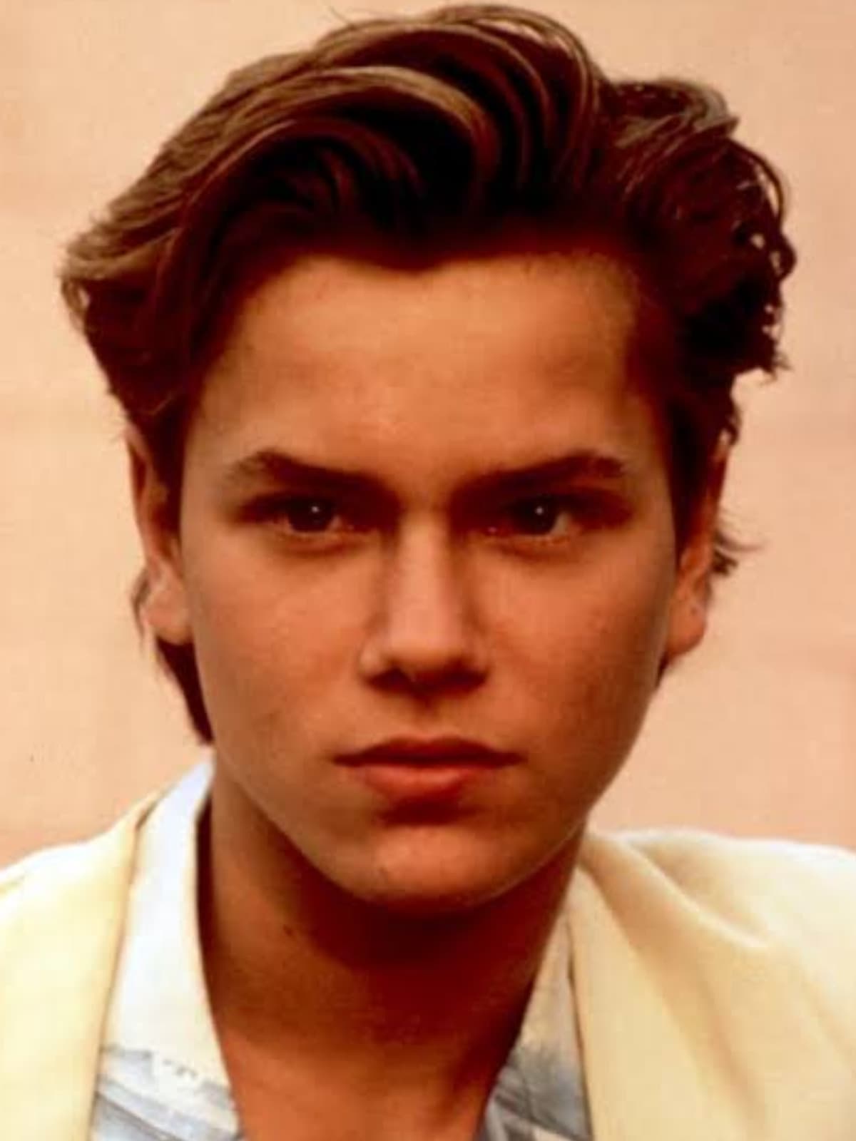 River Phoenix front portrait