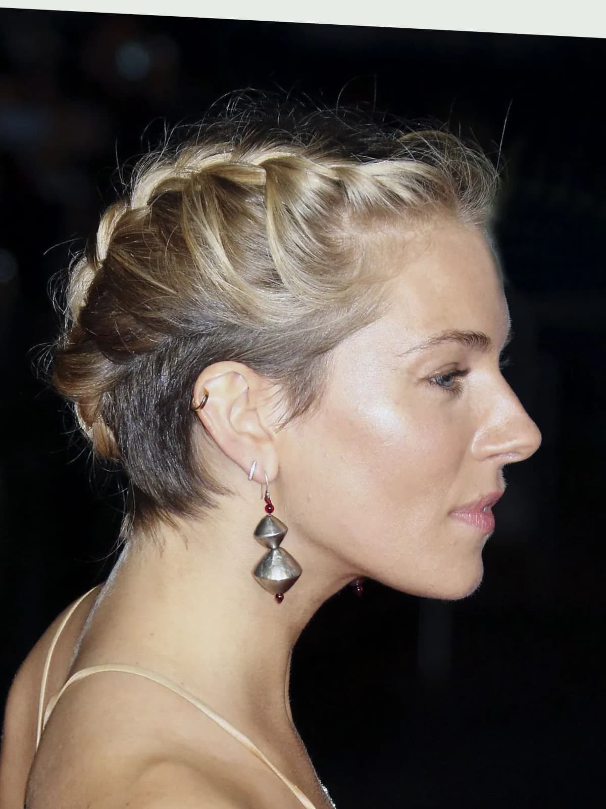 Sienna Miller side portrait