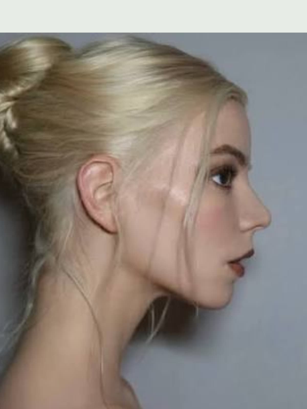 Anya Taylor-Joy side portrait