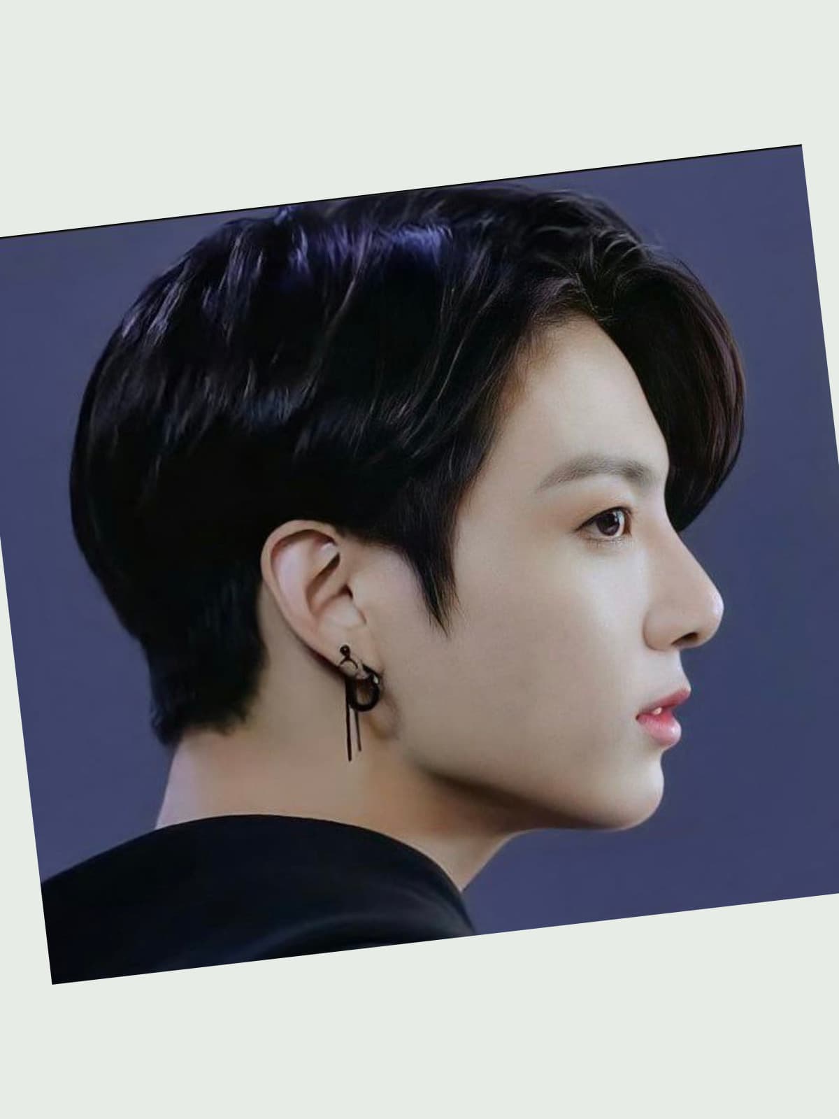Jungkook (BTS) side portrait