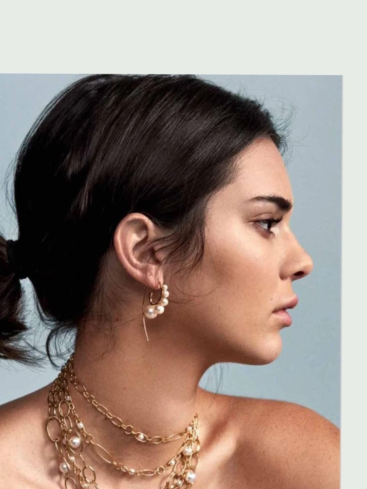Kendall Jenner side portrait