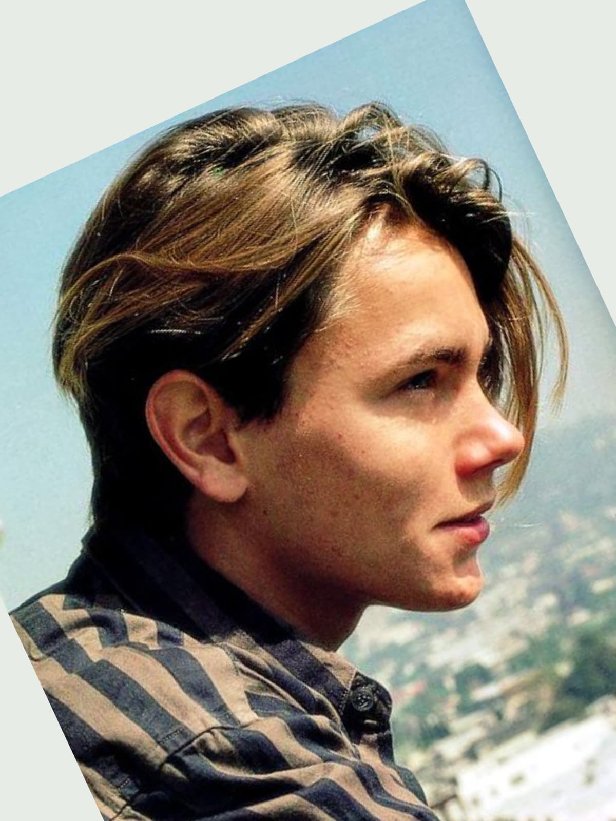 River Phoenix side portrait