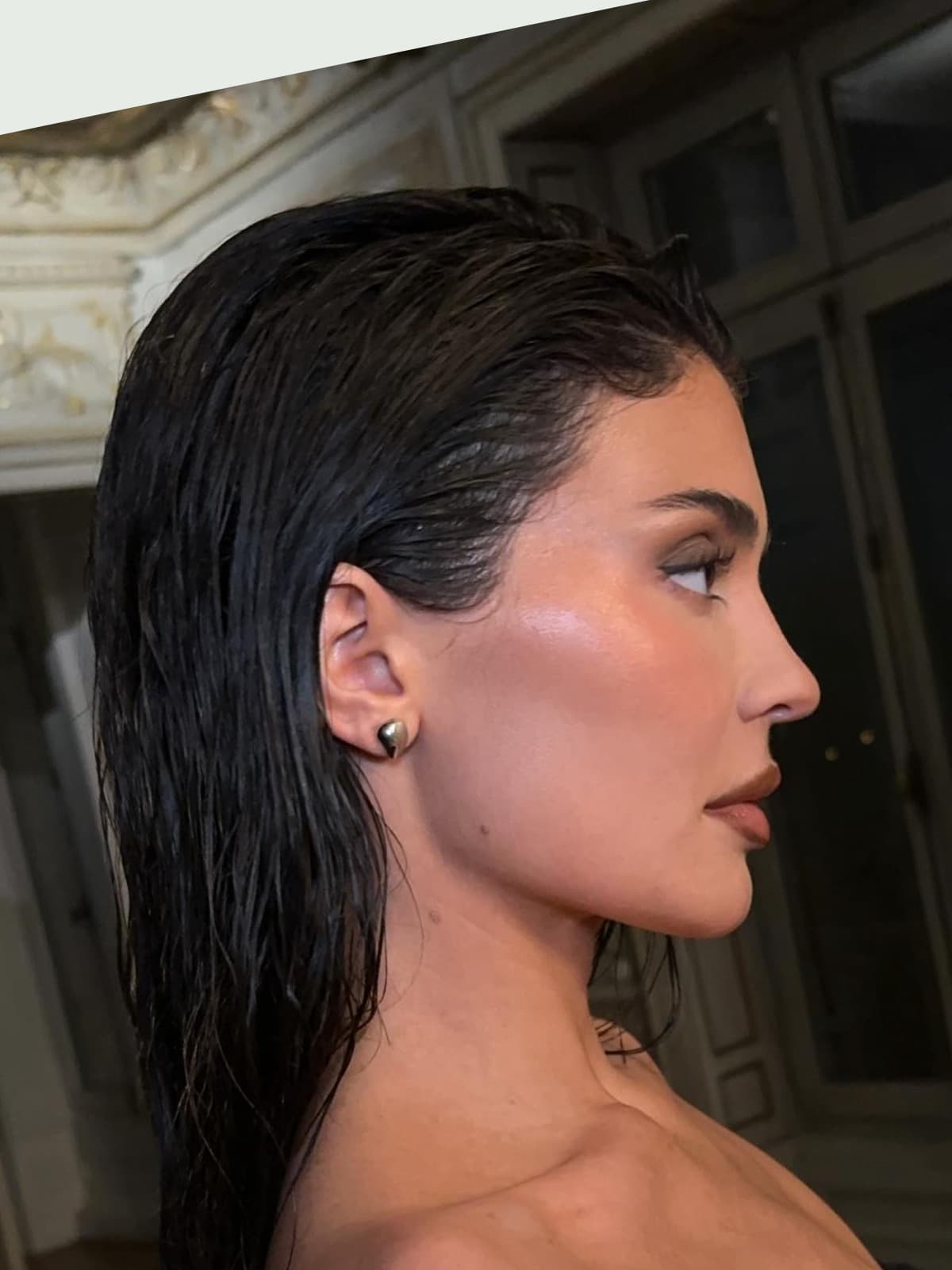 Kylie Jenner side portrait