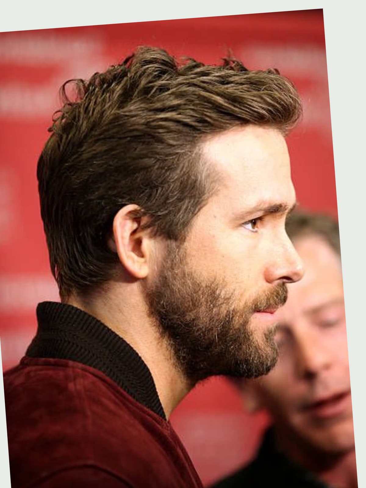Ryan Reynolds side portrait
