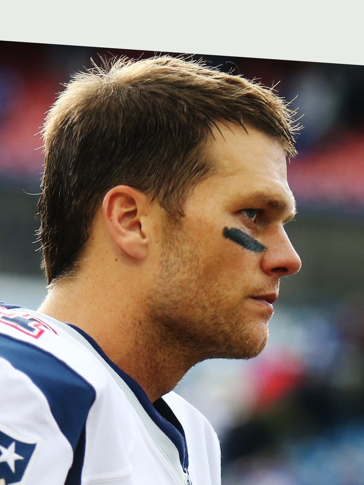 Tom Brady side portrait
