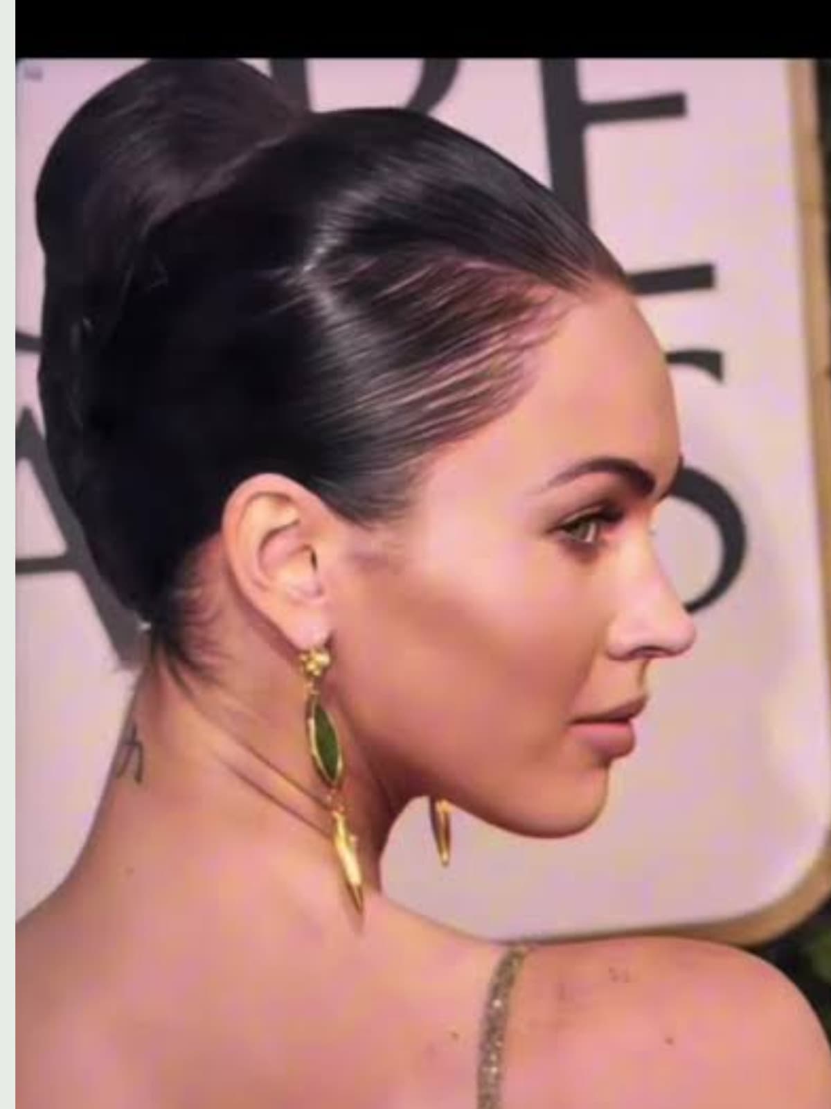 Megan Fox side portrait