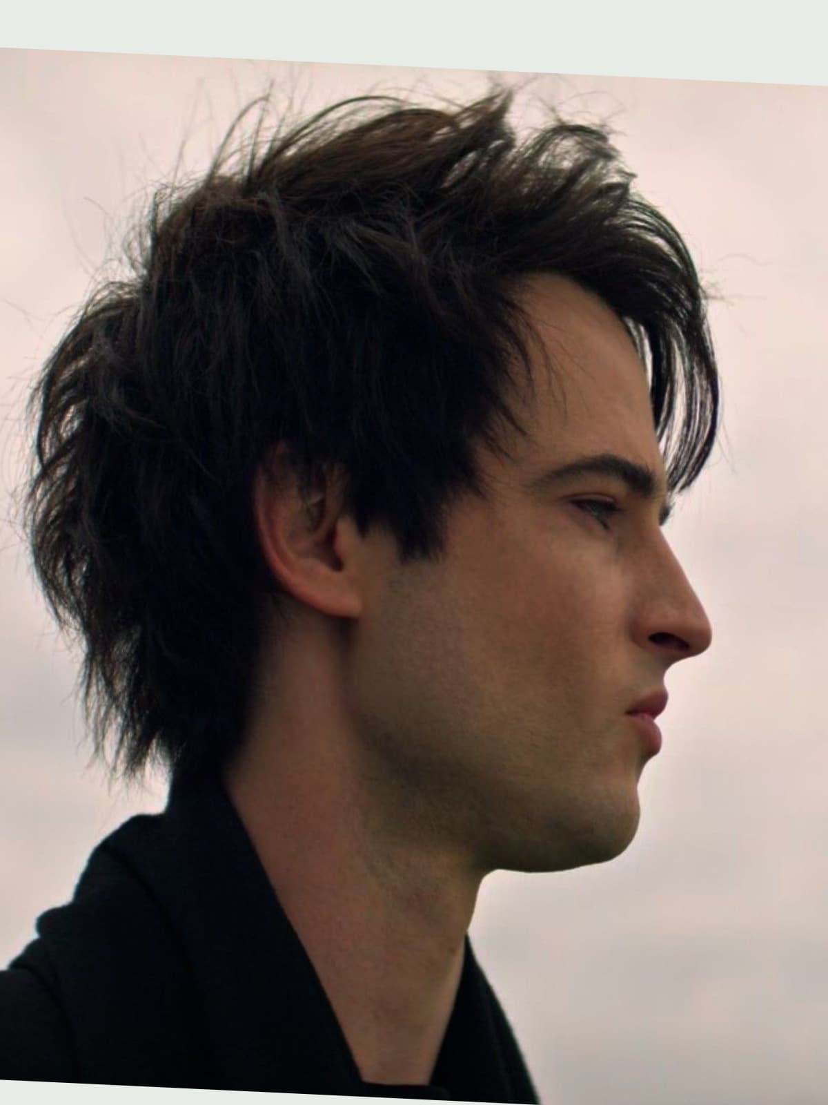 Tom Sturridge side portrait