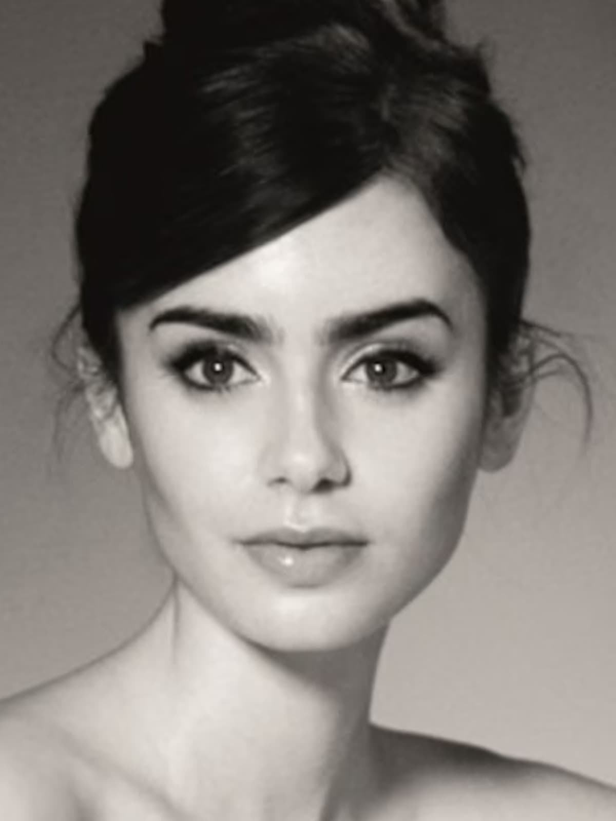 Lily Collins front portrait