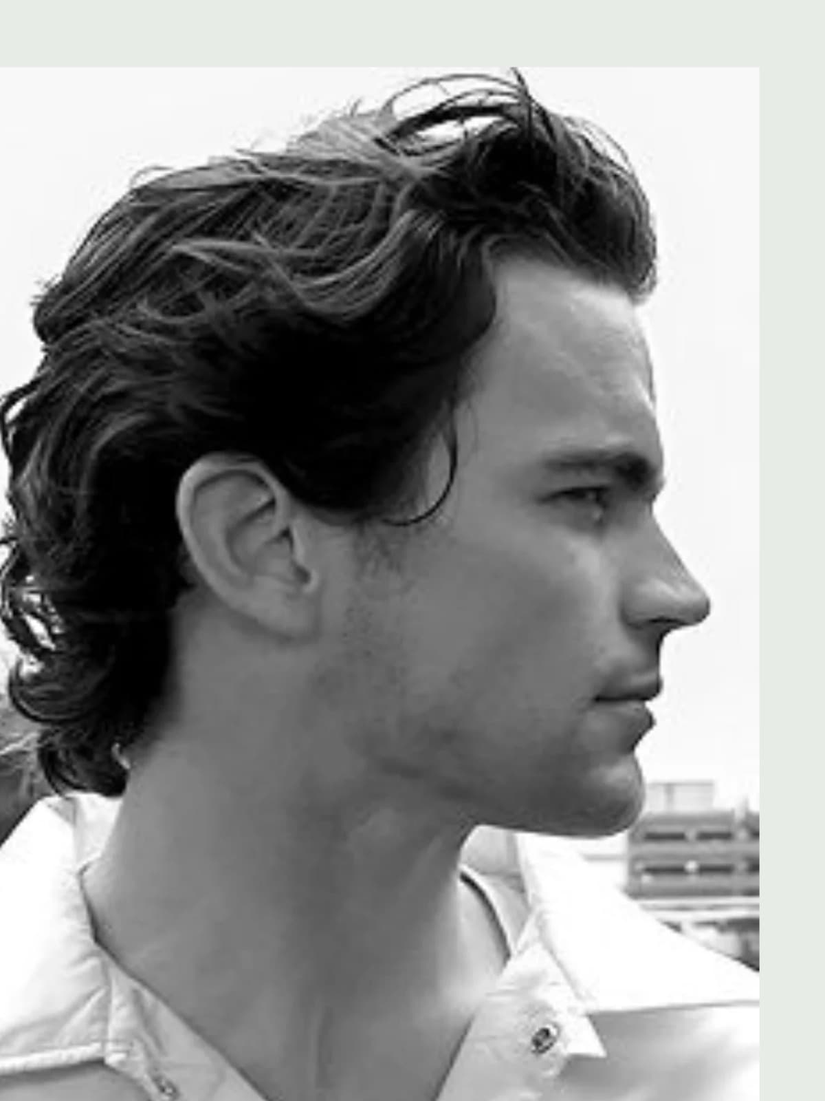 Matt Bomer side portrait