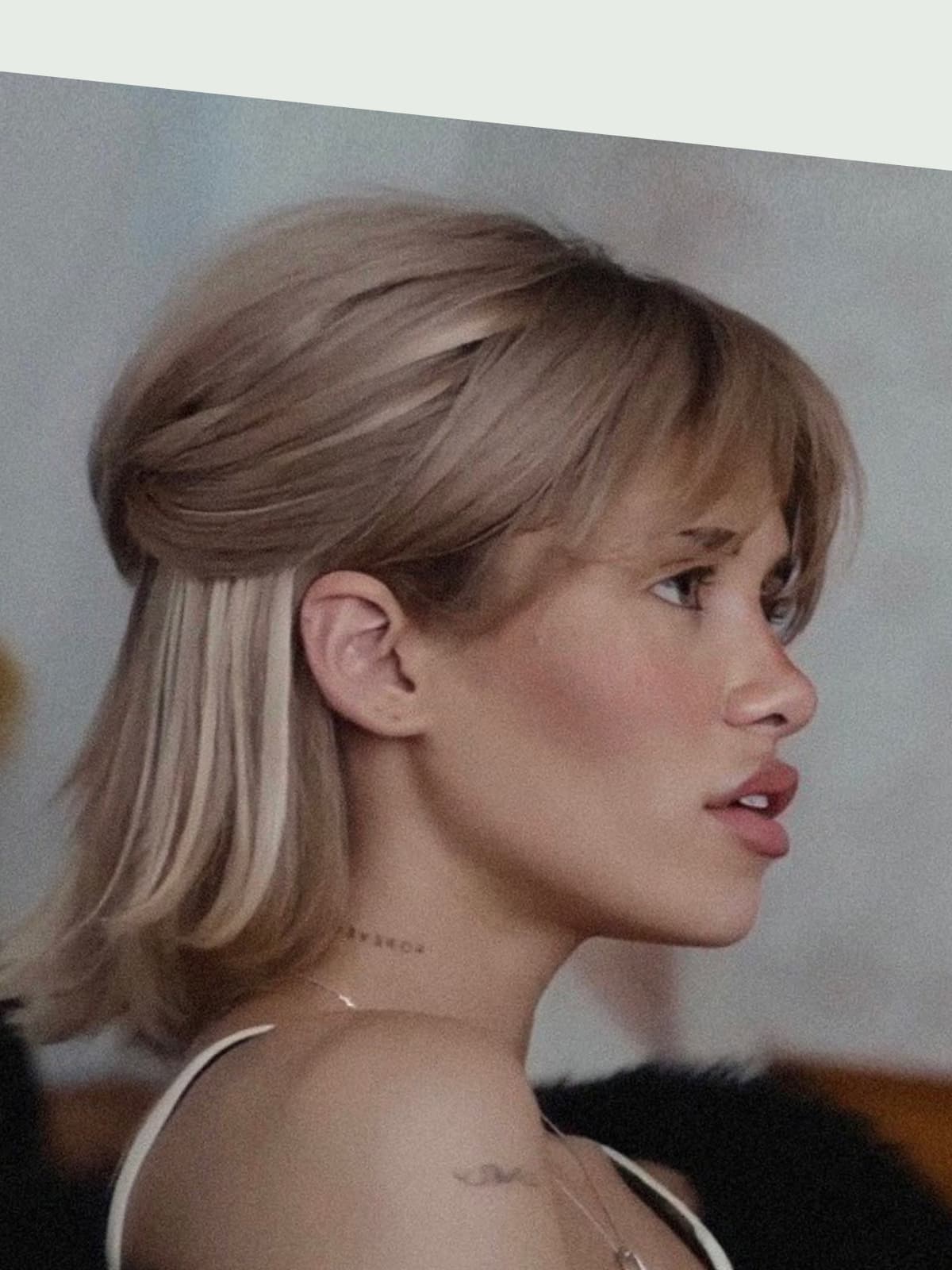 Nessa Barrett side portrait