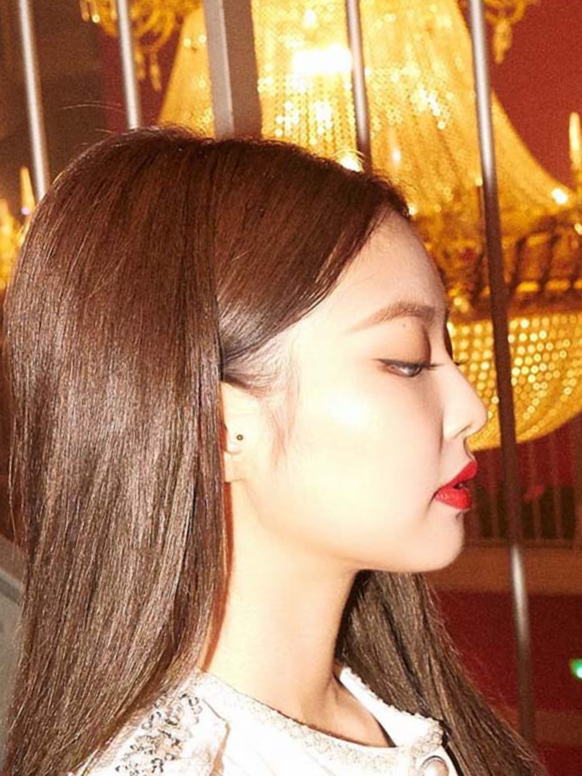 Jennie Kim side portrait
