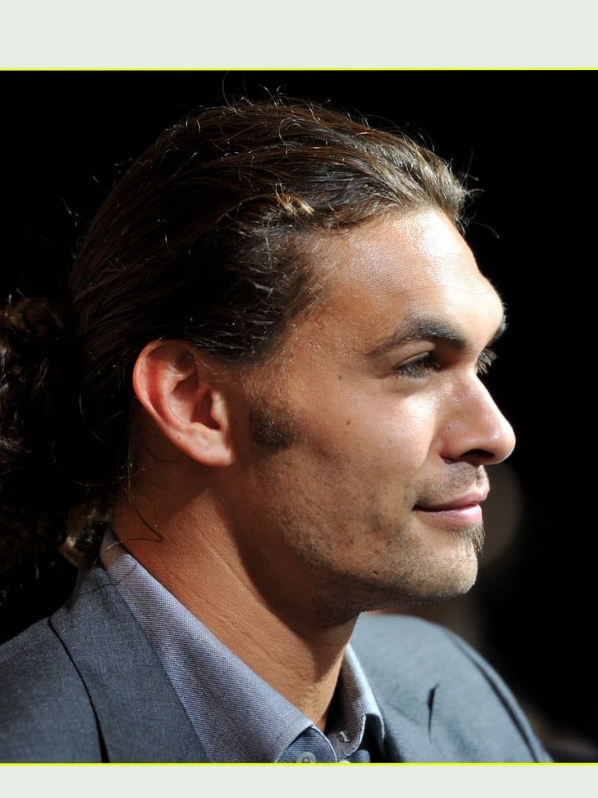 Jason Momoa side portrait