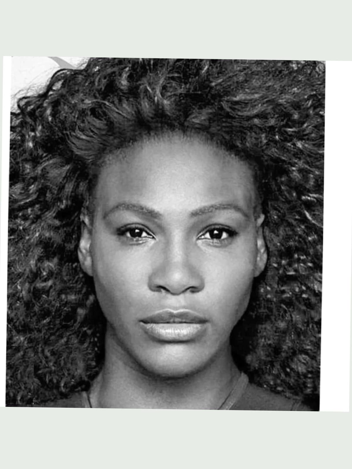 Serena Williams front portrait
