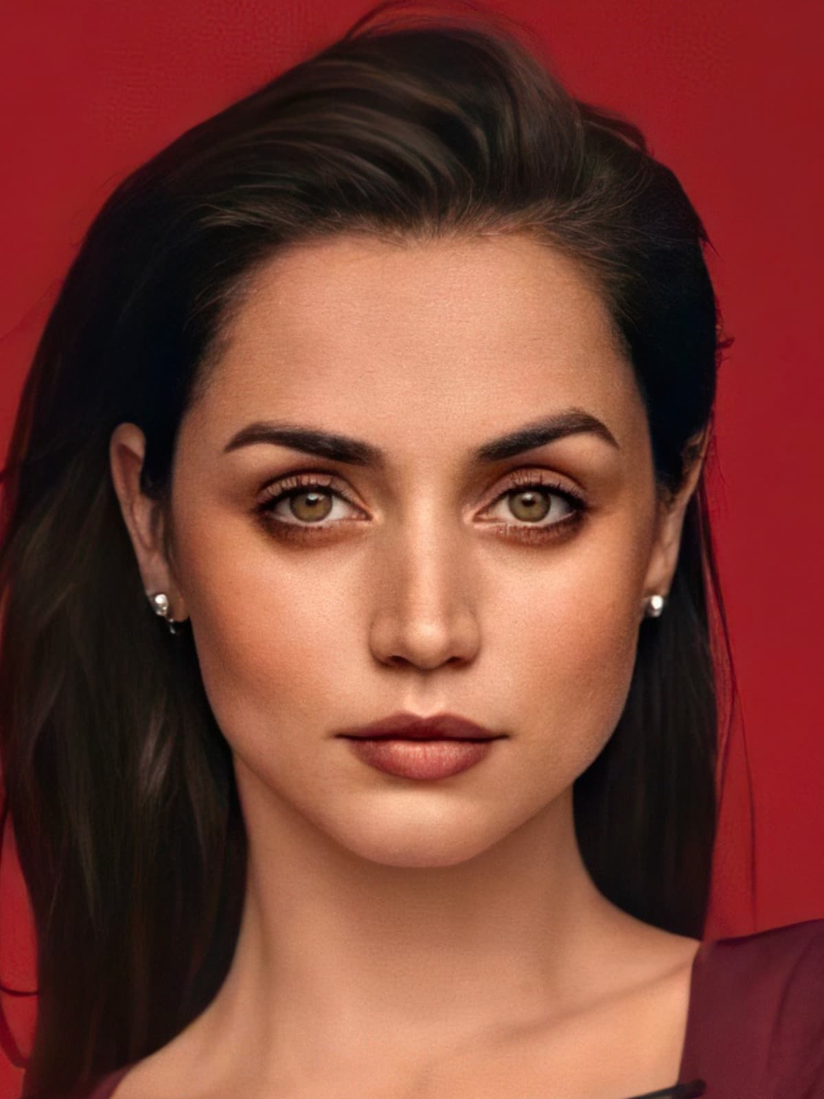 Ana de Armas front portrait