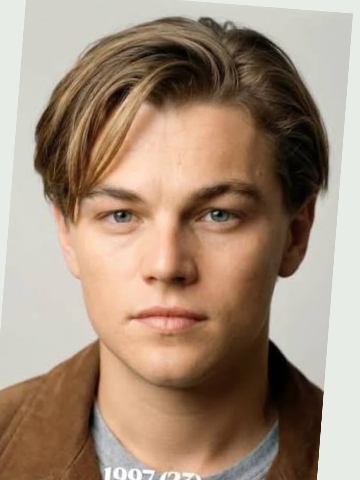 Leonardo DiCaprio front portrait