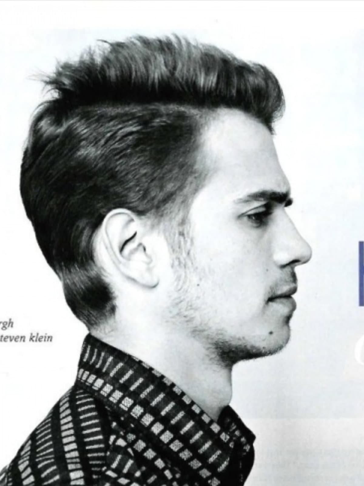 Hayden Christensen side portrait