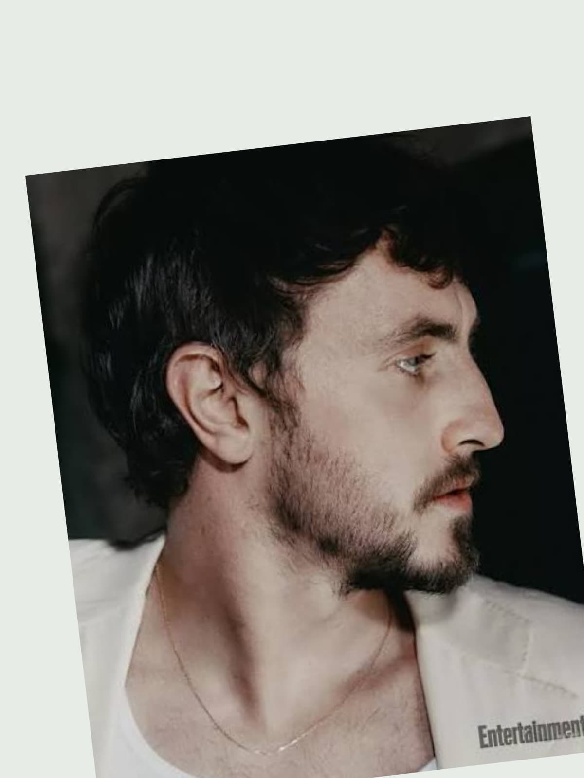 Paul Mescal side portrait