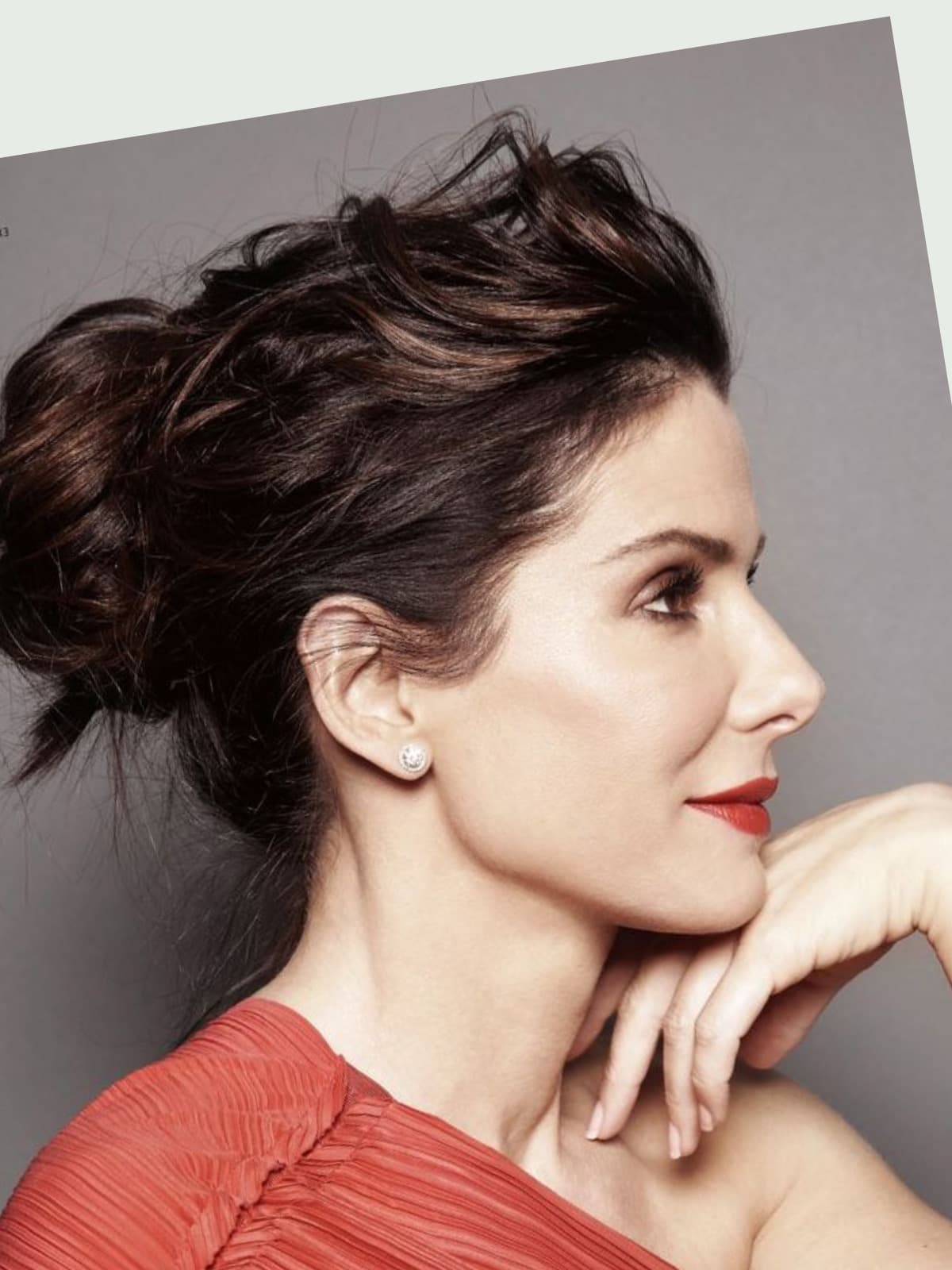 Sandra Bullock side portrait