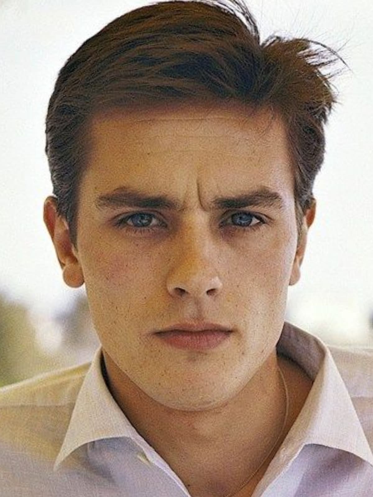 Alain Delon front portrait