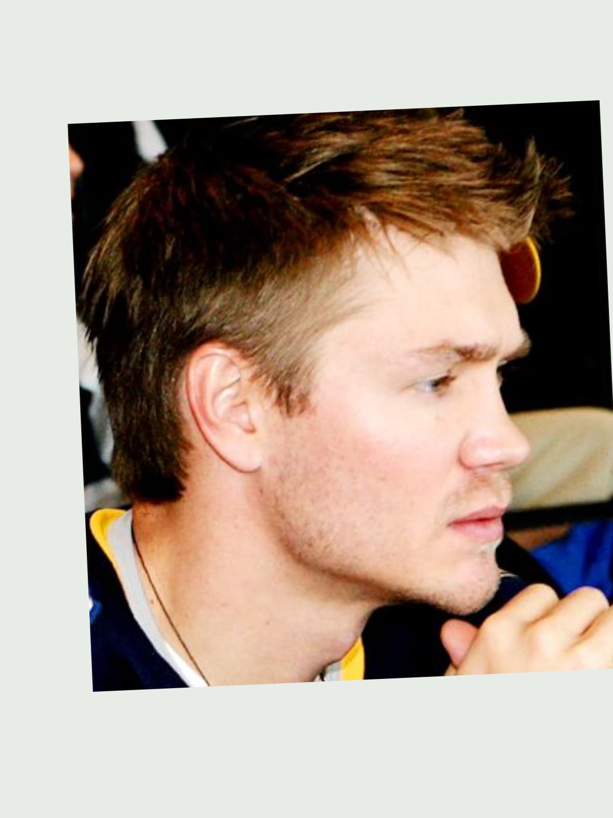 Chad Michael Murray side portrait