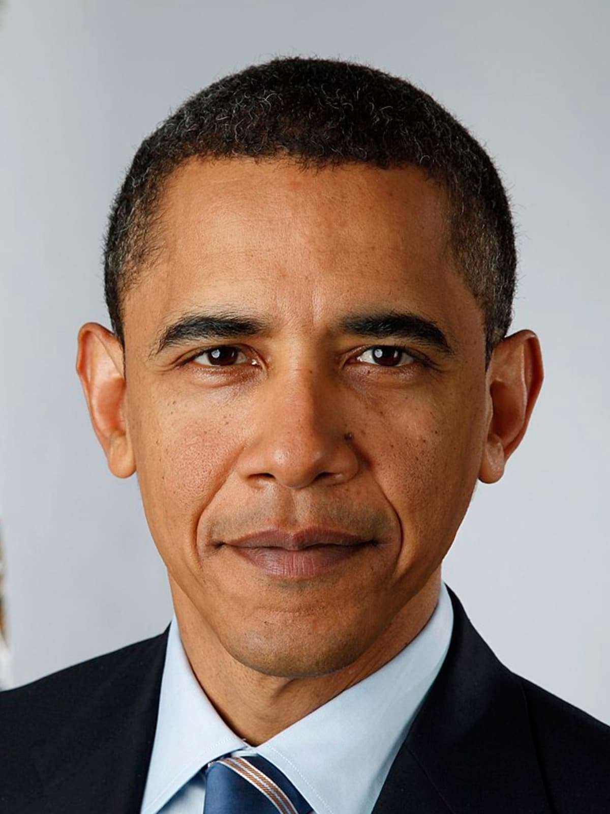 Barack Obama front portrait